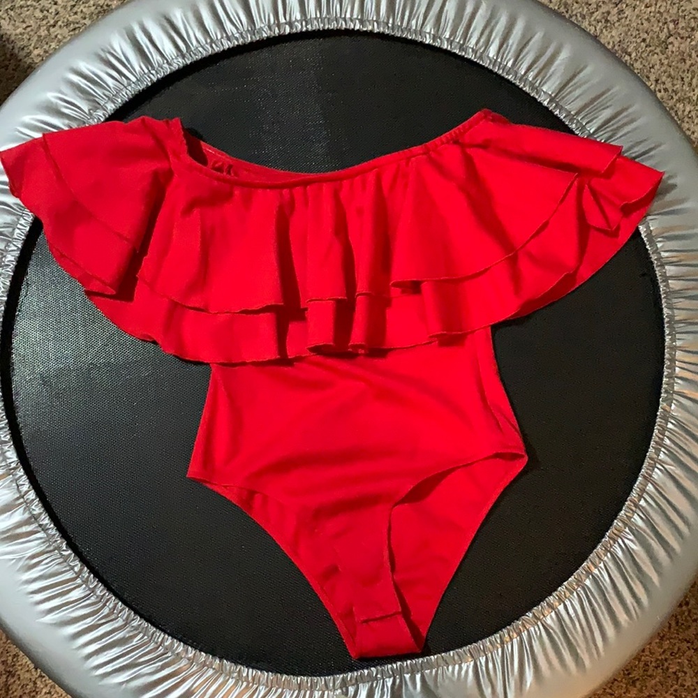 By Egreis bodysuit Red size small